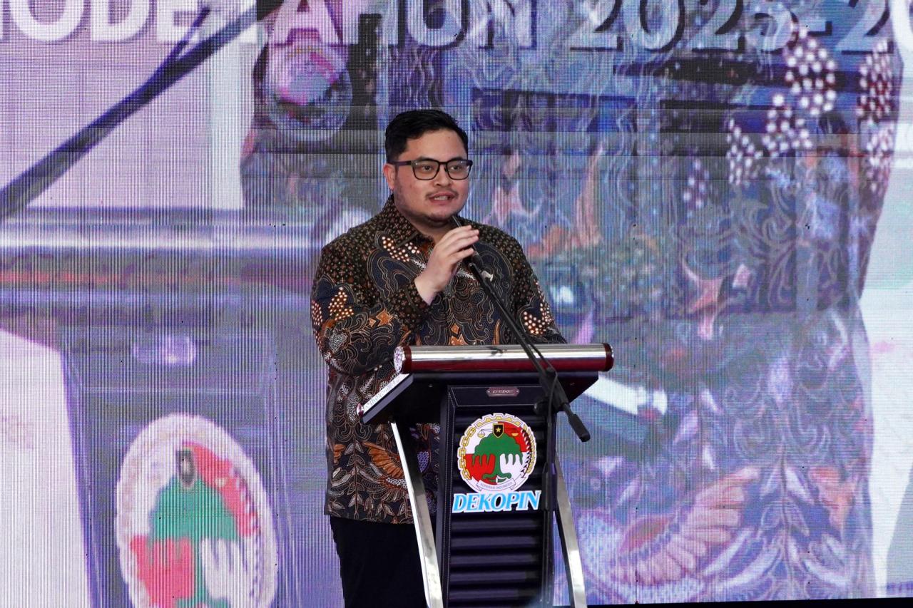 Mas Dhito Ingatkan Pimpinan Dekopinda Kabupaten Kediri Jaga Ruh Koperasi 