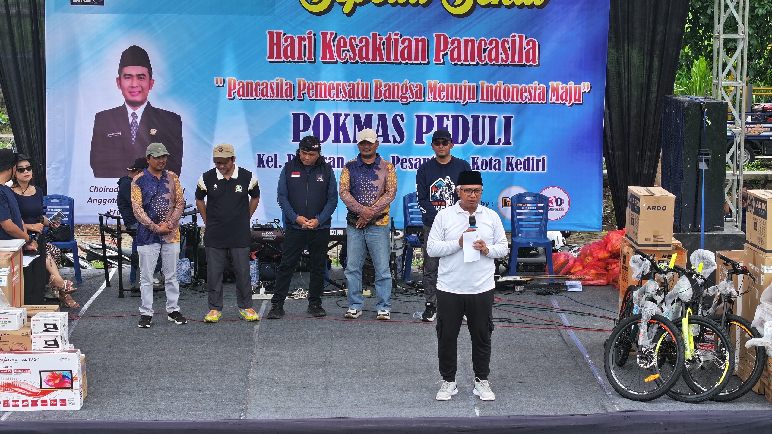 Gus Qowim Apresiasi Sepeda Sehat Hari Kesaktian Pancasila di Banaran, Wujudkan Nilai Pancasila dalam Kehidupan