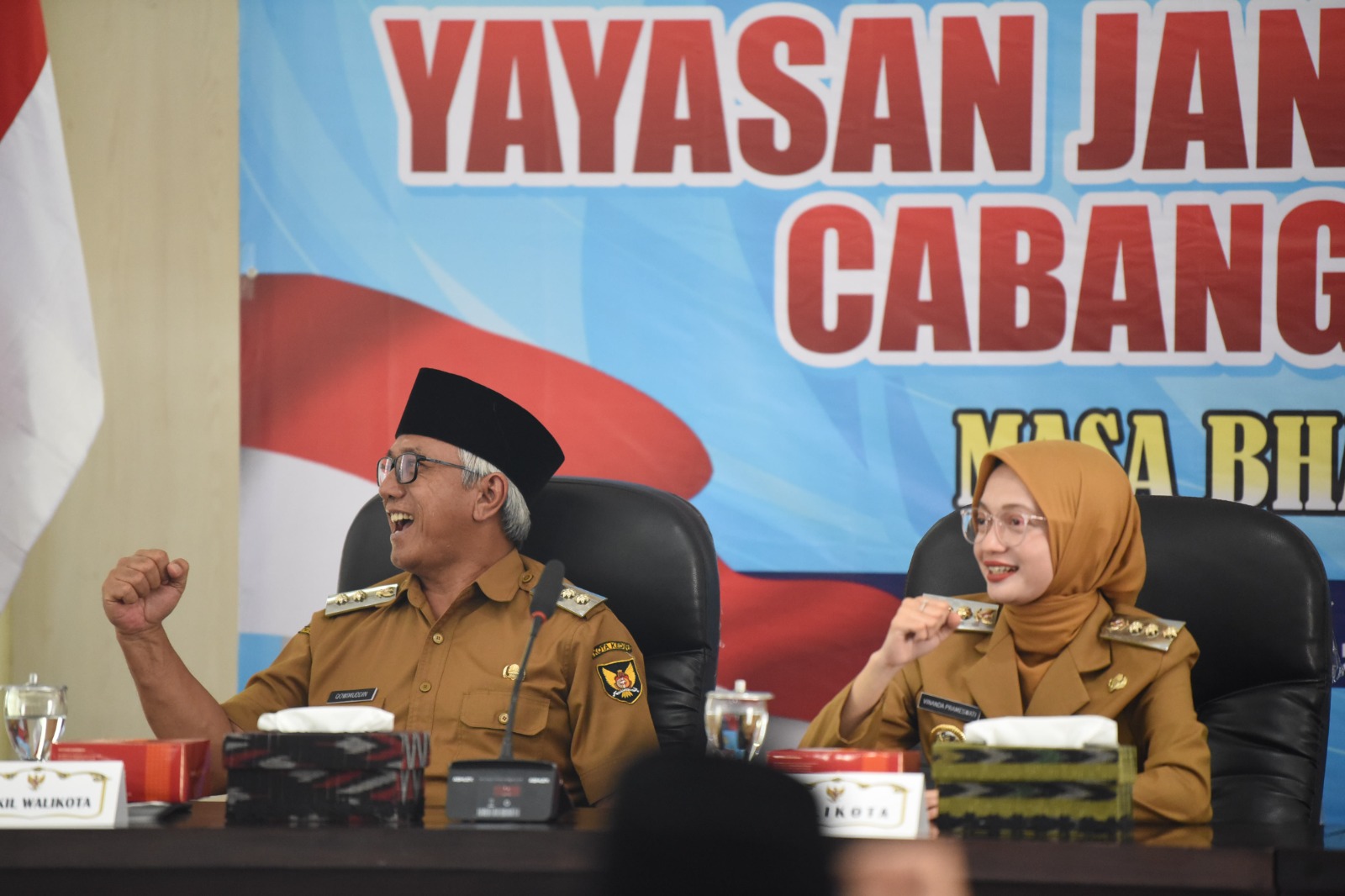 Kolaborasi Kampanye Kesehatan Jantung, Wali Kota Kediri Lantik Pengurus YJI Cabang Kota Kediri