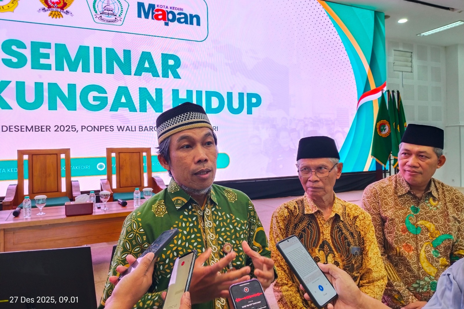 Kolaborasi Pemkot Kediri–UGM, Ponpes Wali Barokah Perkuat Peran Santri Hadapi Perubahan Iklim