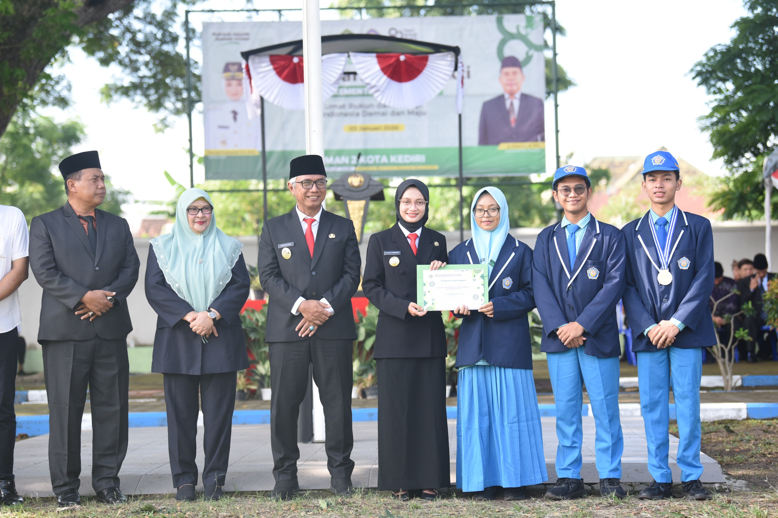 Hari Amal Bakti ke-80 Kemenag di Kediri, Mbak Wali : Kerukunan Modal Bangun Kota Kediri MAPAN
