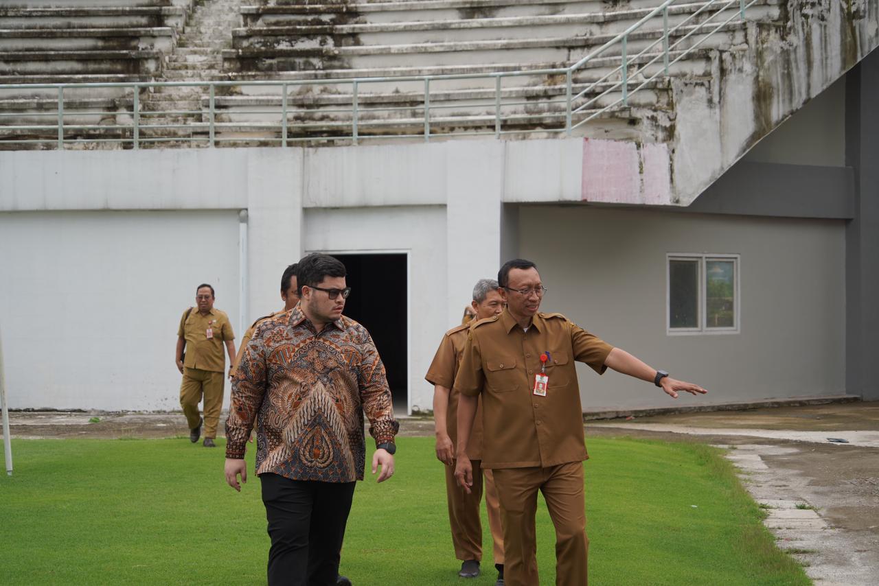 Lanjutkan Pembangunan Stadion, Mas Dhito Anggarkan Rp58,5 Miliar