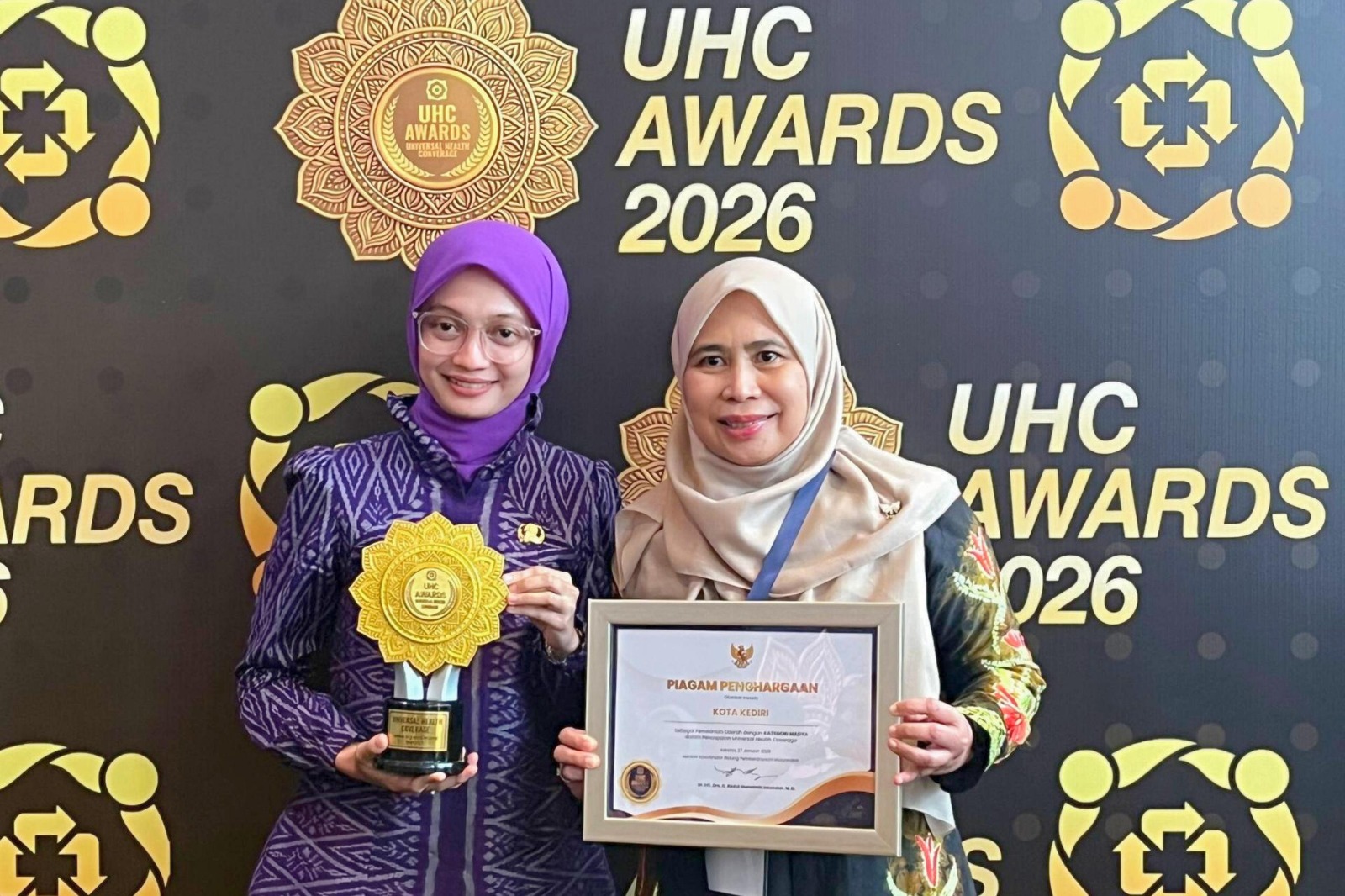 Pemerintah Kota Kediri Raih Penghargaan UHC Awards 2026