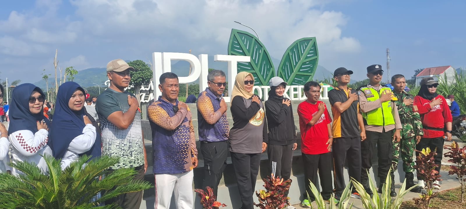 500 Warga Mojoroto Sambut Mbak Wali Tinjau IPLT, Wisata Rekreasi dan Edukasi 