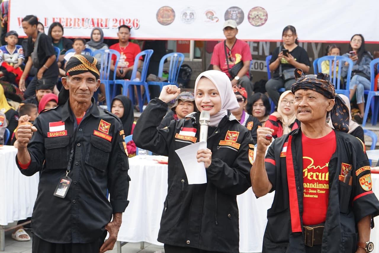 Kukuhkan Pengurus Dewan Kesenian Jaranan, Mbak Wali Dorong Pelestarian Budaya Lokal