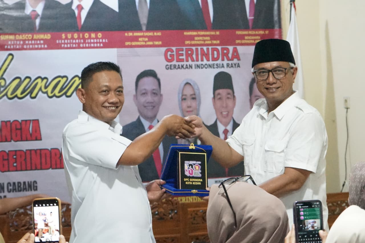 Gus Qowim Hadiri Tasyakuran Harlah Partai Gerindra Ke-18, Ajak Kompak, Bergerak, dan Berdampak