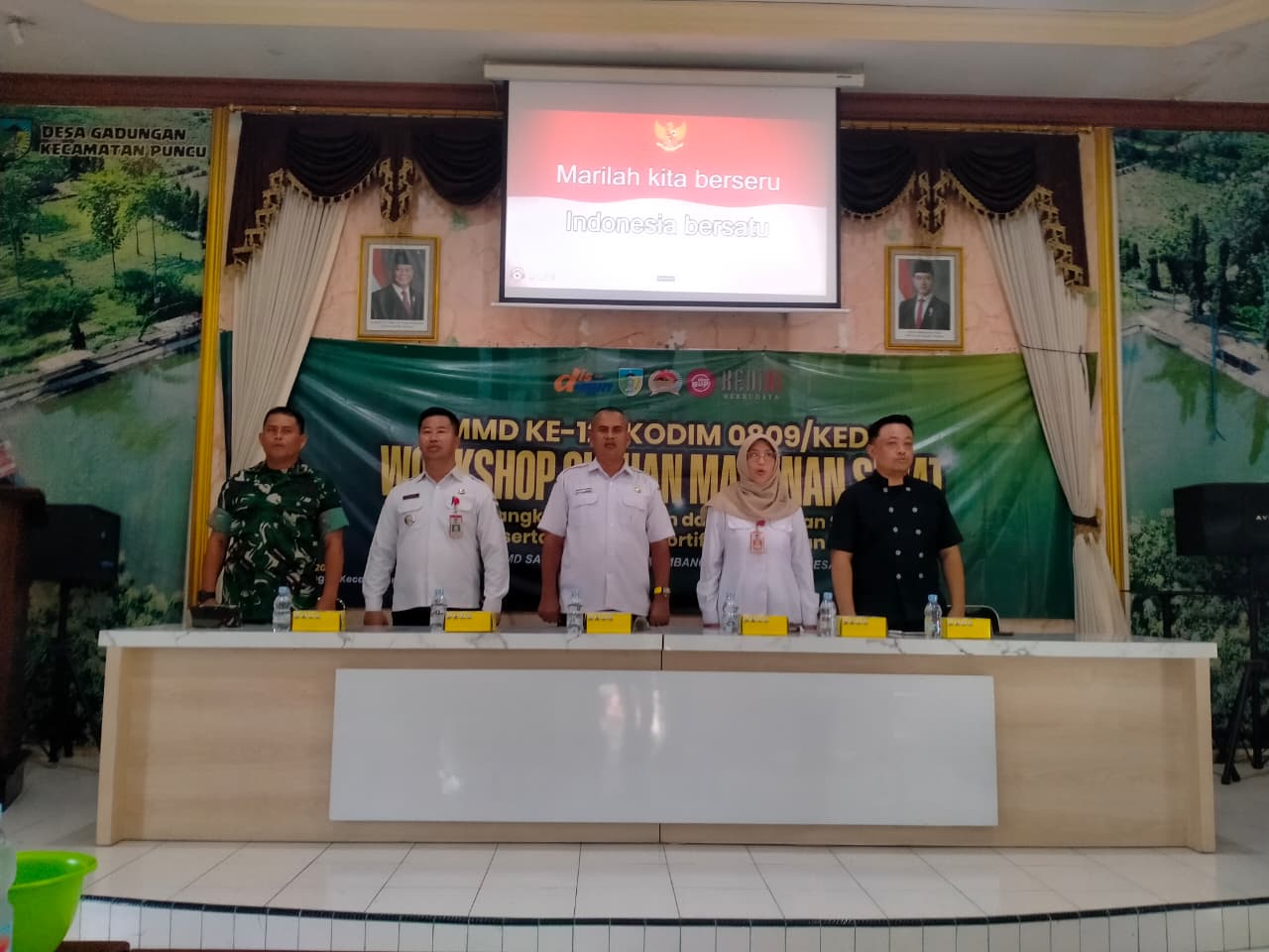 Dukung TMMD ke-127, Disdagin Kediri Gelar Workshop Olahan Pangan Sehat Cegah Stunting