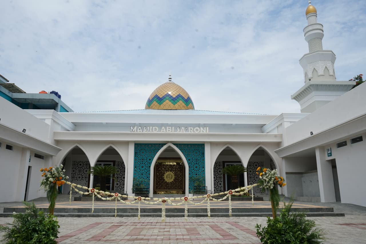 Peresmian Masjid Jami’ Abi Sa’roni, Mbak Wali : Makmurkan Masjid, Hidupkan Nilai Keislaman Moderat