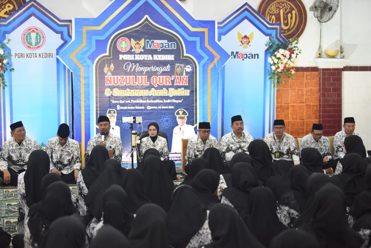 Momentum Nuzulul Quran, Mbak Wali Ajak Guru Wujudkan Generasi Qurani di Kota Kediri