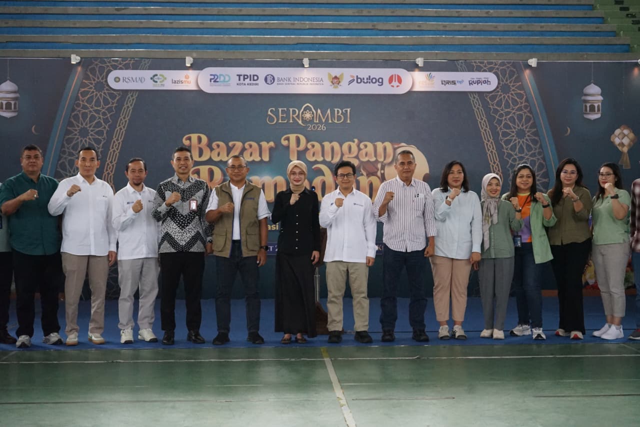 Bazar Pangan Ramadan Bank Indonesia Kediri, Mbak Wali: Jaga Stabilitas Harga dan Ketersediaan Bahan Pokok
