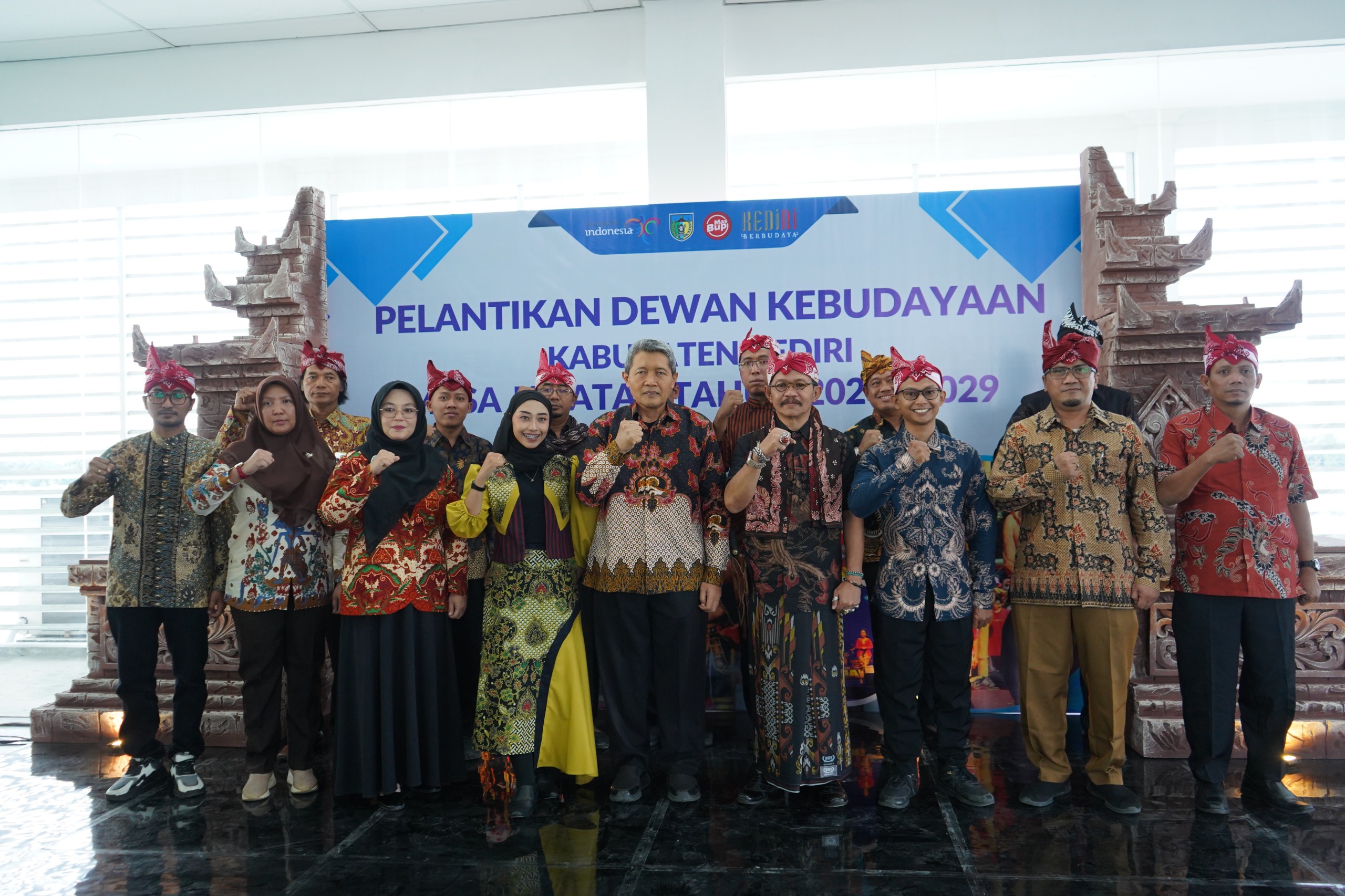 Pemkab Kediri Lantik 15 Anggota DK3 Periode 2026–2029, Perkuat Arah Pemajuan Kebudayaan Daerah