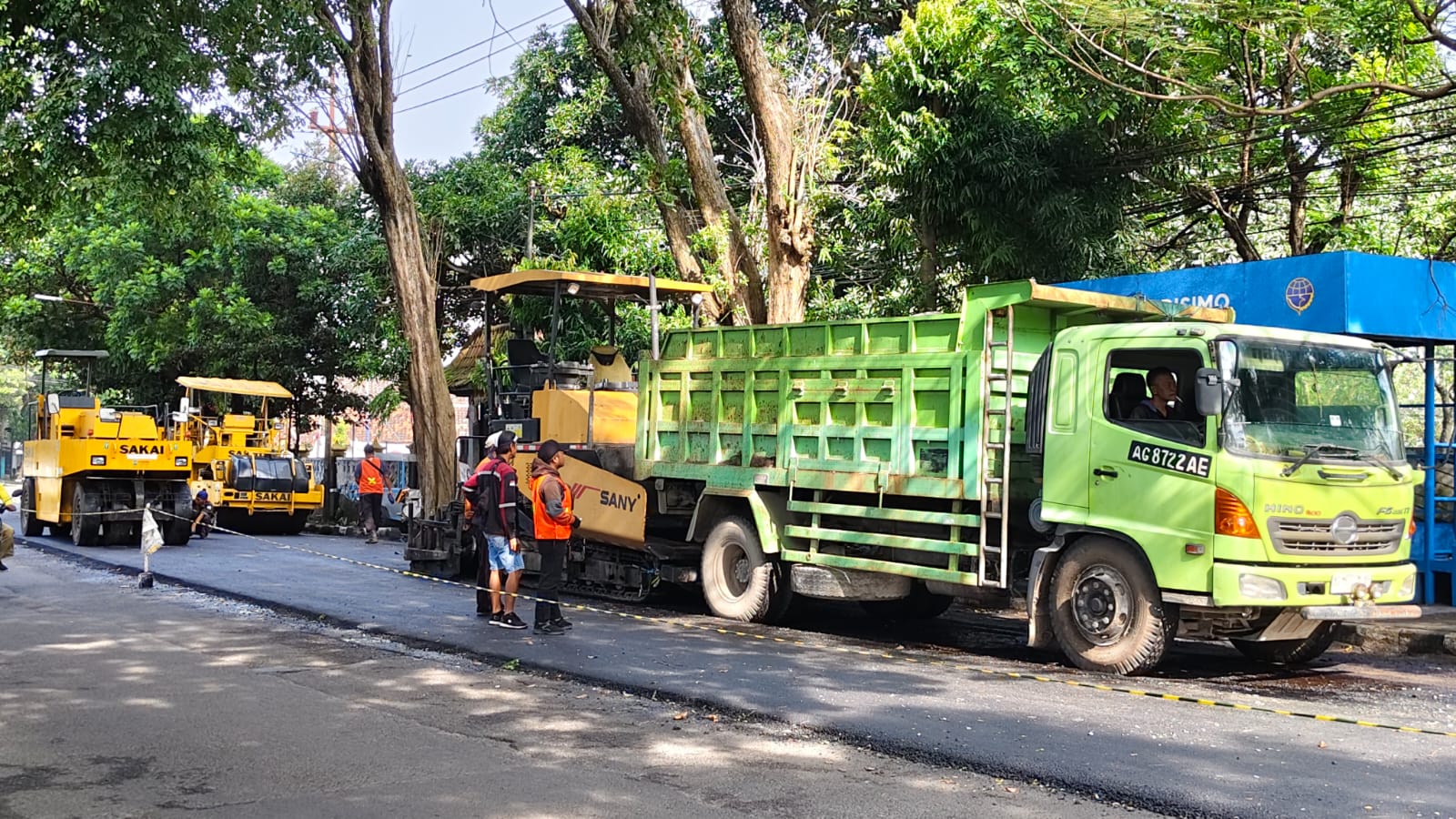 ‎Pemkot Kediri Kebut Perbaikan Jalan, Targetkan Selesai Sebelum Lebaran