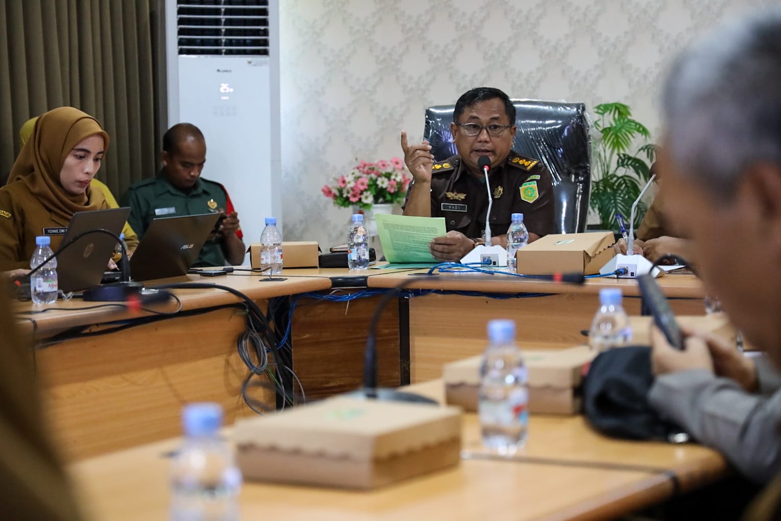 Awasi Pelaksanaan MBG di Kota Kediri, Pemkot Bersama Instansi Lintas Sektor Adakan Rapat Evaluasi