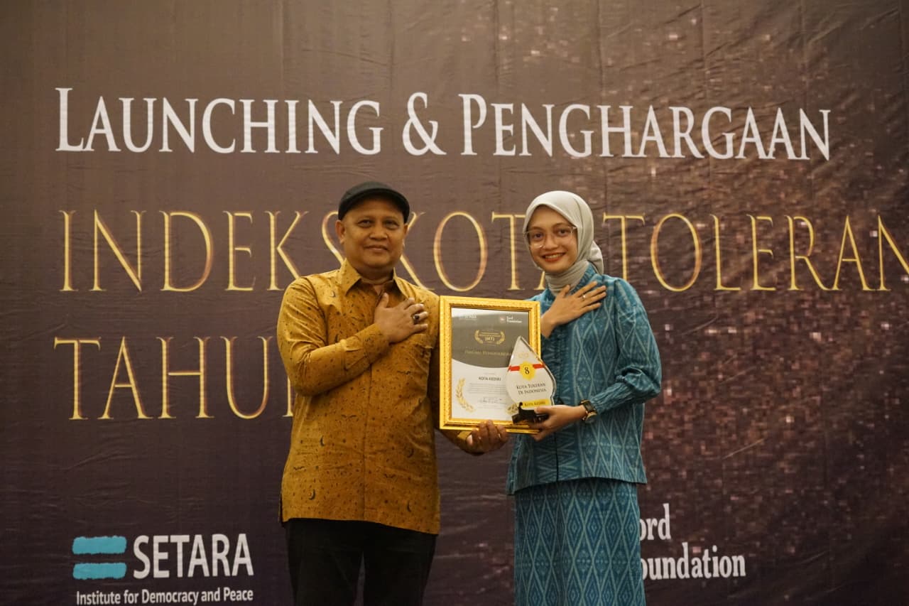 Kota Kediri Torehkan Prestasi Gemilang Konsisten di 10 Besar Kota Paling Toleran Tingkat Nasional