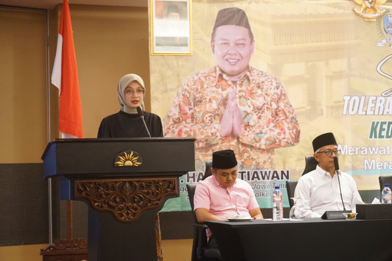 Hadiri Halal Bi Halal Sedulur Sarmuji Bolone Hadi, Mbak Wali Ajak Warga Jaga Kebersamaan 