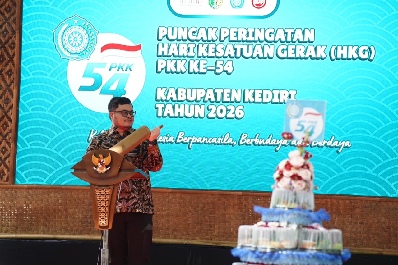 Mas Dhito Minta PKK Fokus Dampingi Keluarga Desil 1-4