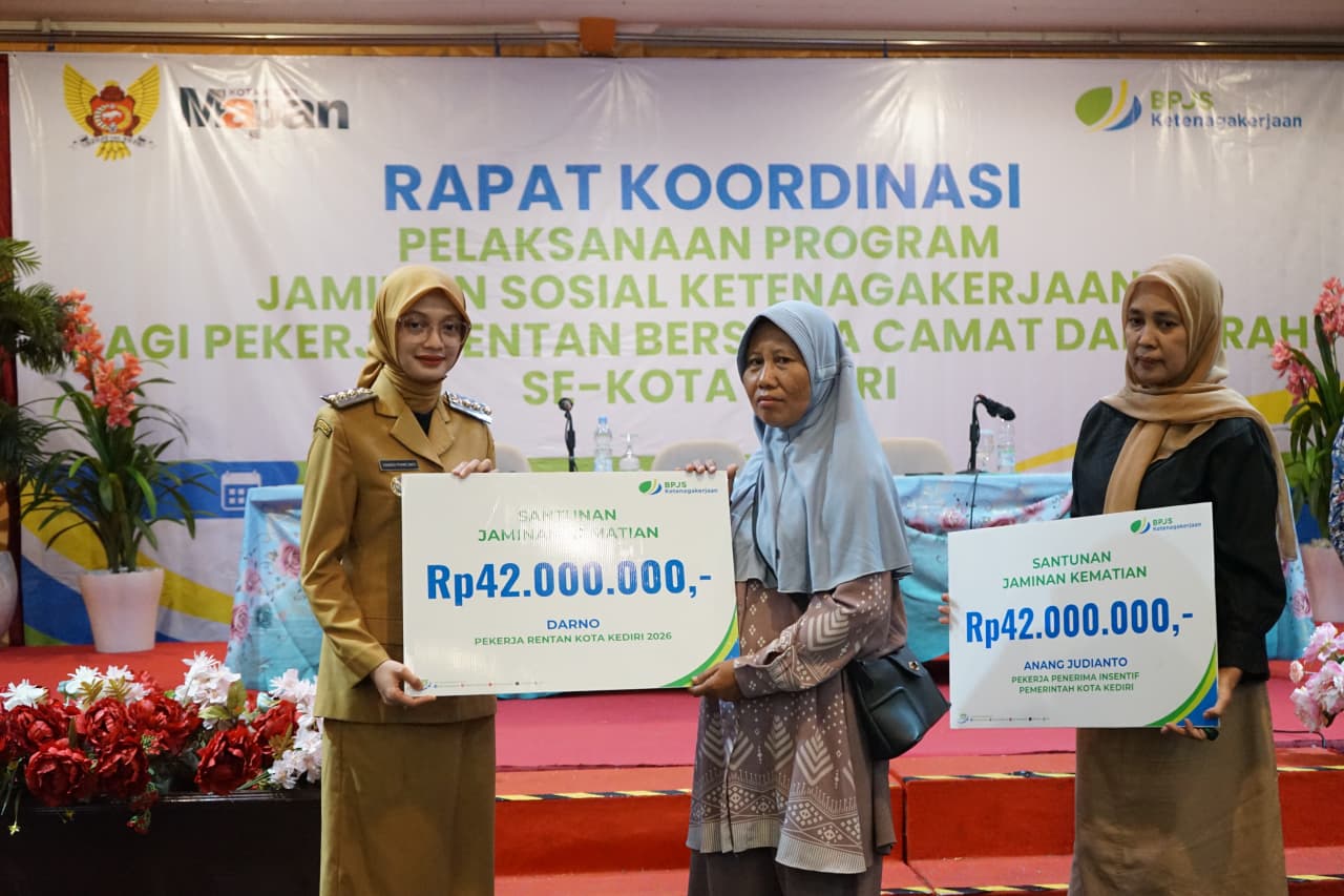 Mbak Wali Perkuat Perlindungan Pekerja Rentan Lewat Jaminan Sosial Ketenagakerjaan