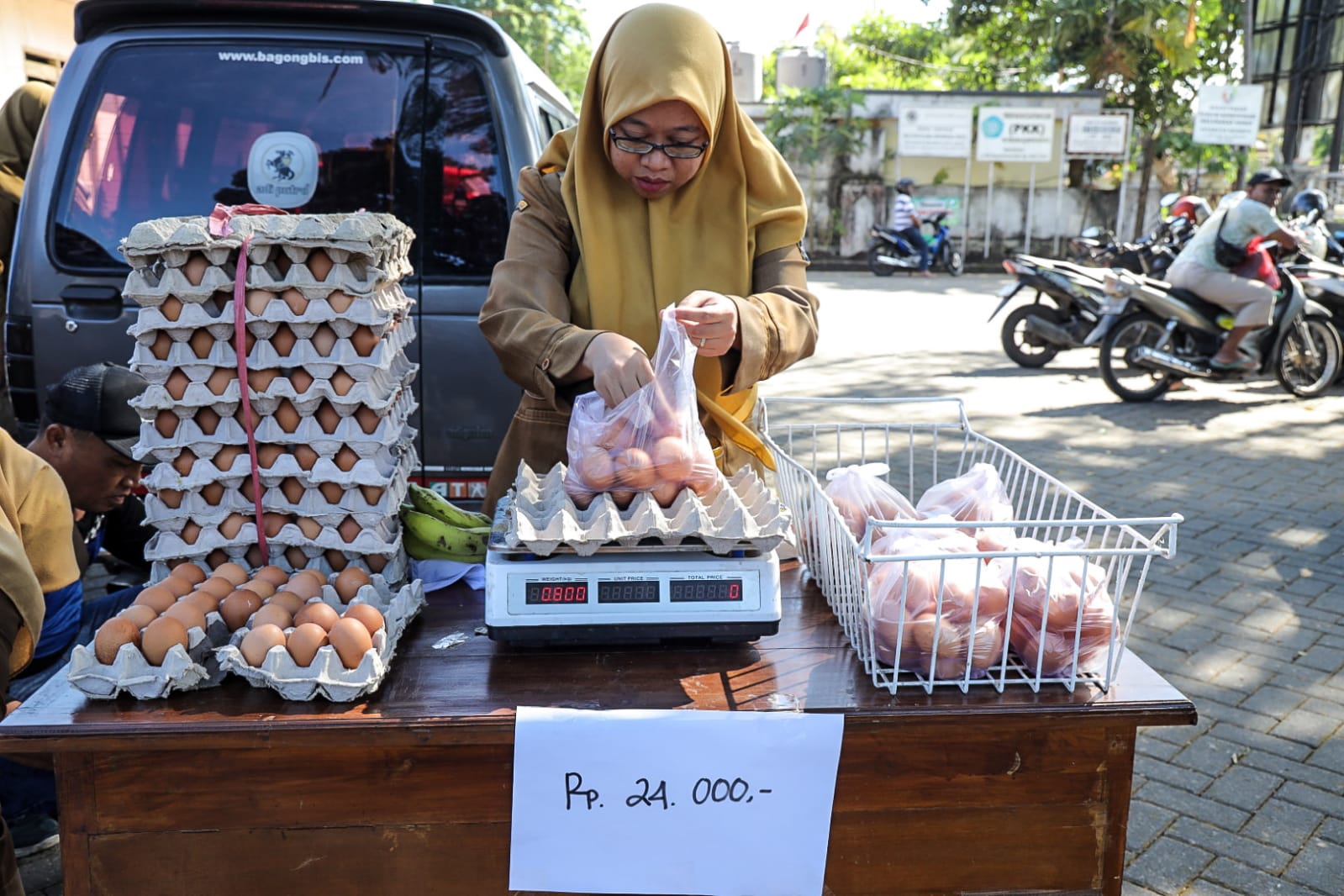 Diserbu Warga, Gerakan Pangan Murah Kota Kediri Bantu Penuhi Kebutuhan Masyarakat Jelang Idul Adha