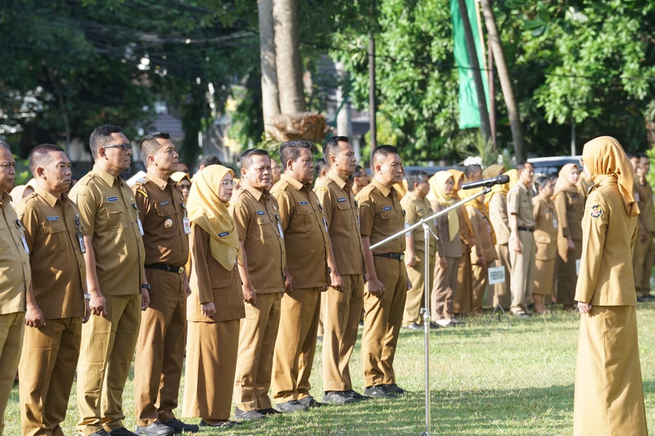 Pimpin Apel Pagi, Mbak Wali Tekankan Kesiapan Istighotsah dan Rangkaian Hari Jadi Kota Kediri