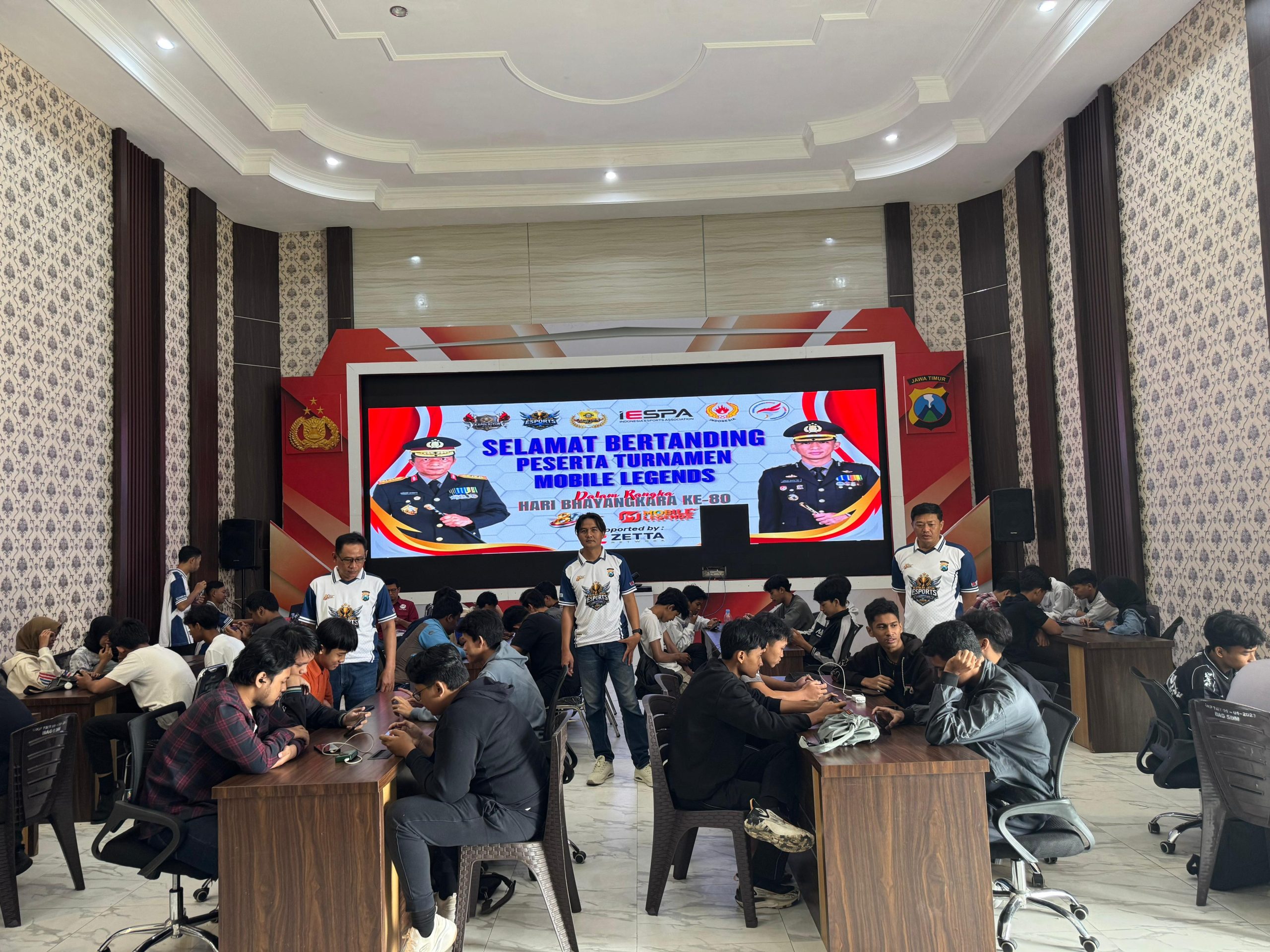 Semarak Hari Bhayangkara ke-80: Polres Kediri Kota Gelar E-Sport Cup 2026, Jaring Atlet Berprestasi Menuju Kapolda Cup