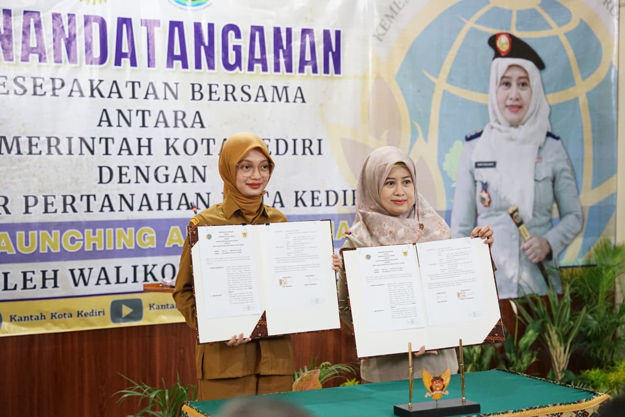 Mbak Wali dan Kepala Kantor Pertanahan Perkuat Sinergi Melalui Kesepakatan Bersama dan Aplikasi EMAS