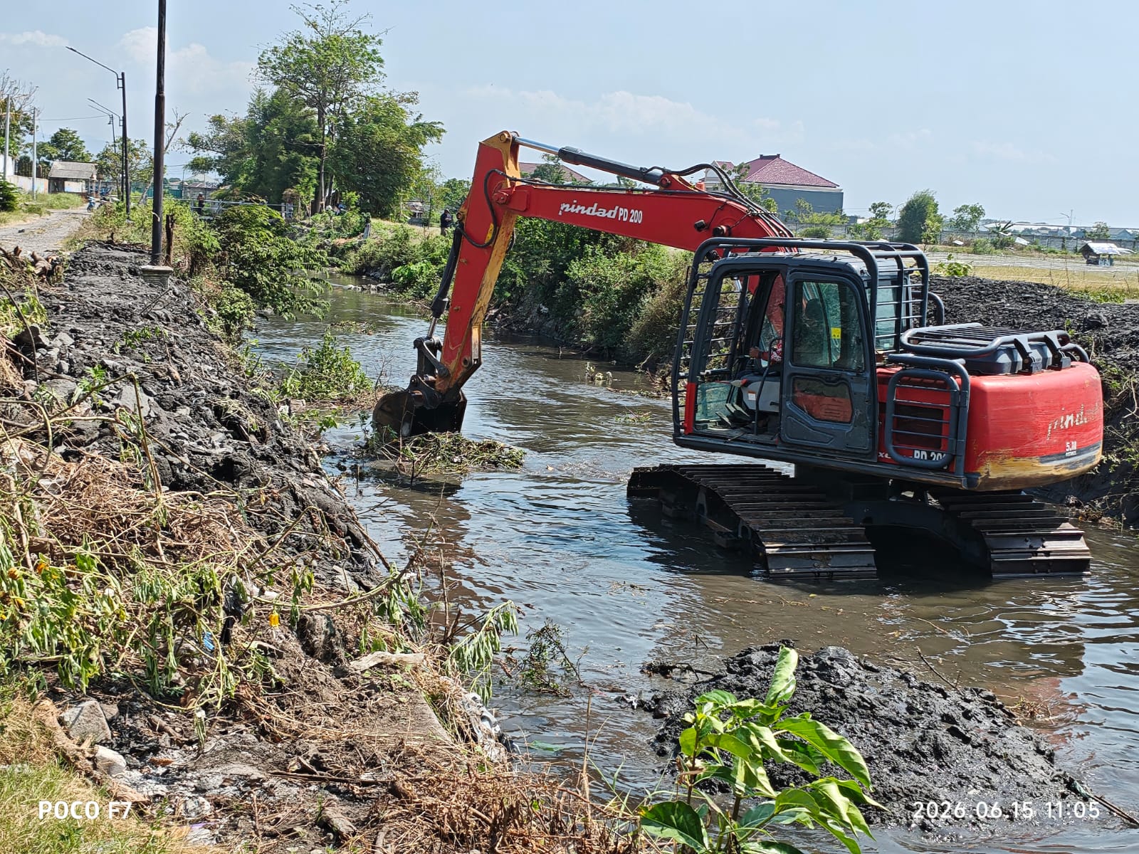 Atasi Masalah Luapan Air, Petani di Balowerti dan Dandangan Sambut Baik Normalisasi Sungai Kresek