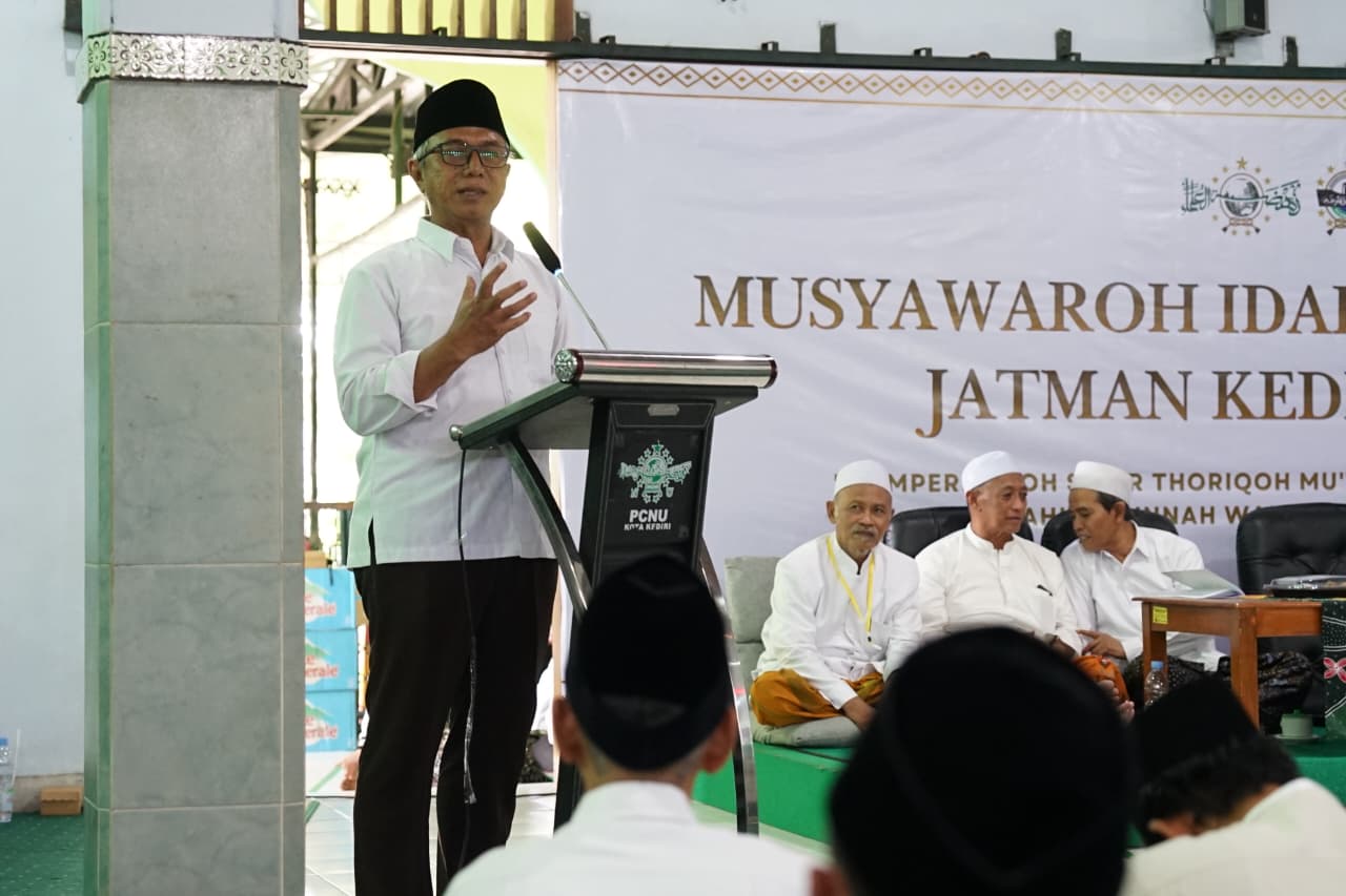 Hadiri MUSDA JATMAN Kediri Raya, Gus Qowim: Perkokoh Syiar Thariqah untuk Menjaga Ketenteraman Umat