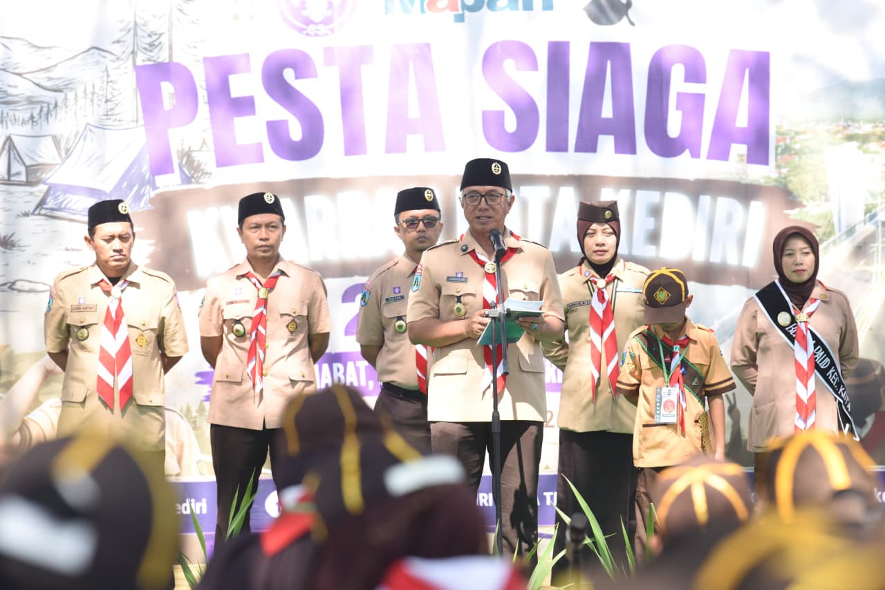 Gus Qowim Buka Pesta Siaga Kwarran Kota, Tanamkan Nilai Karakter Lewat Kegembiraan