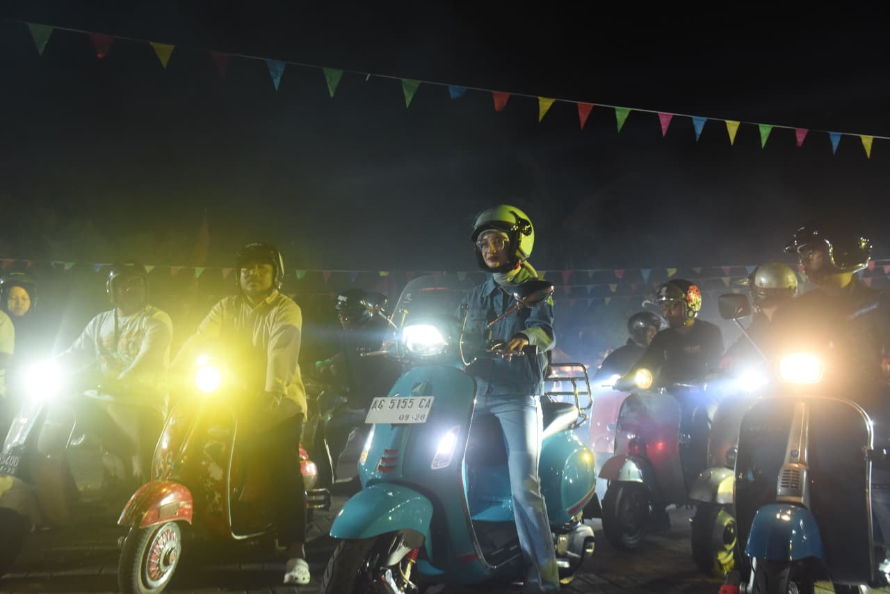 Mbak Wali Riding City Tour Bersama Peserta Jambore Nasional Smallframe Indonesia