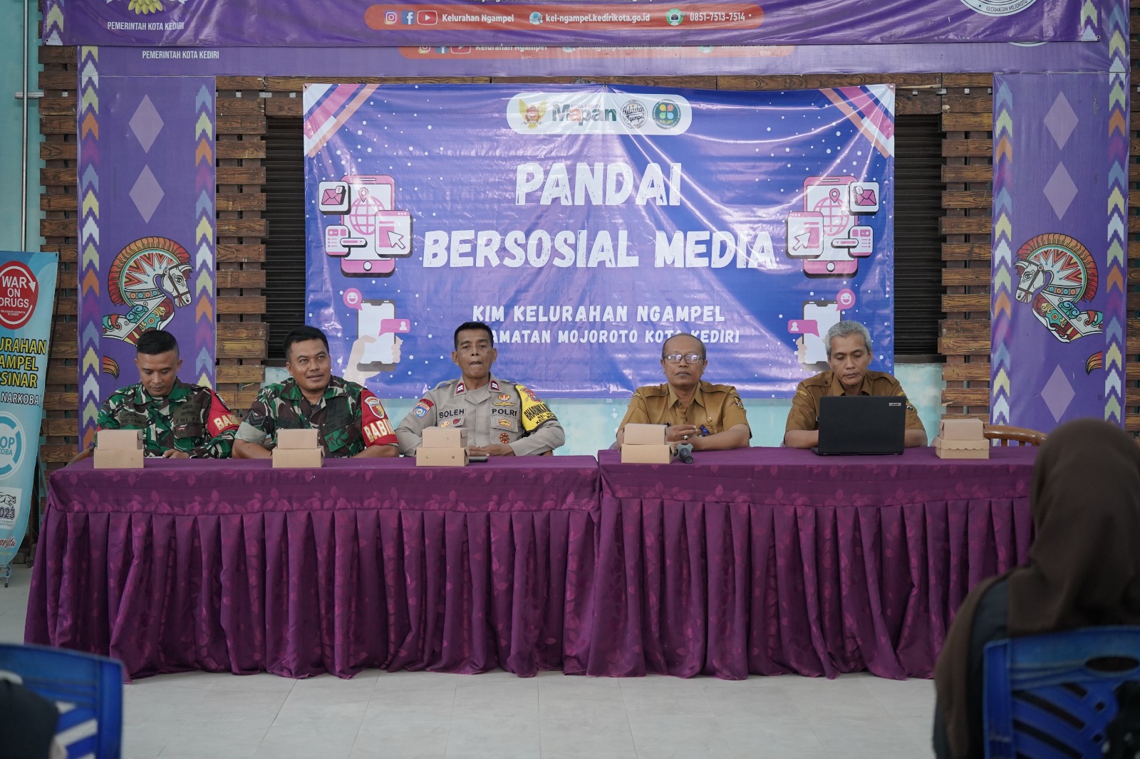 Isi Masa Libur Sekolah, Pemkot Kediri Berkolaborasi Dengan KIM Media Warga Gelar Sosialisasi Ajak Pelajar Bijak Bermedia Sosial