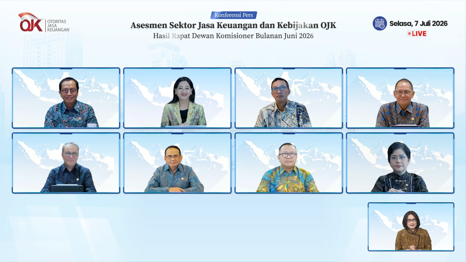 OJK: Relisiensi dan Kinerja Intermidiensi Sektor Keuangan Redam Resesi Global