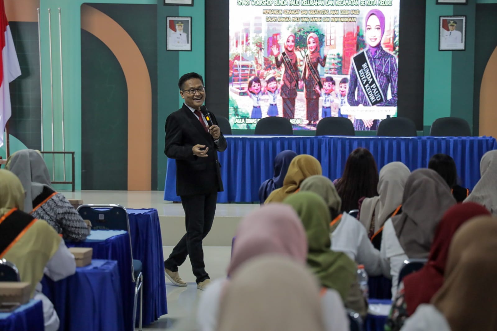 Pemkot Kediri Dorong Partisipasi Bunda PAUD Wujudkan MPLS Ramah Lewat Gerakan IBU JARI