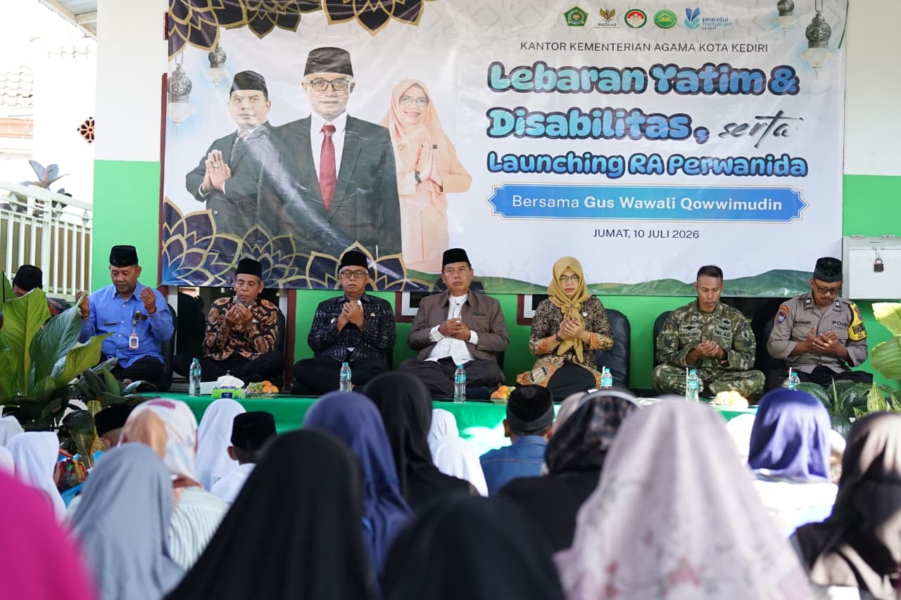 Peresmian RA Perwanida 1 di Momen Lebaran Yatim dan Disabilitas, Gus Qowim: Jangan Ada Warga yang Merasa Ditinggalkan