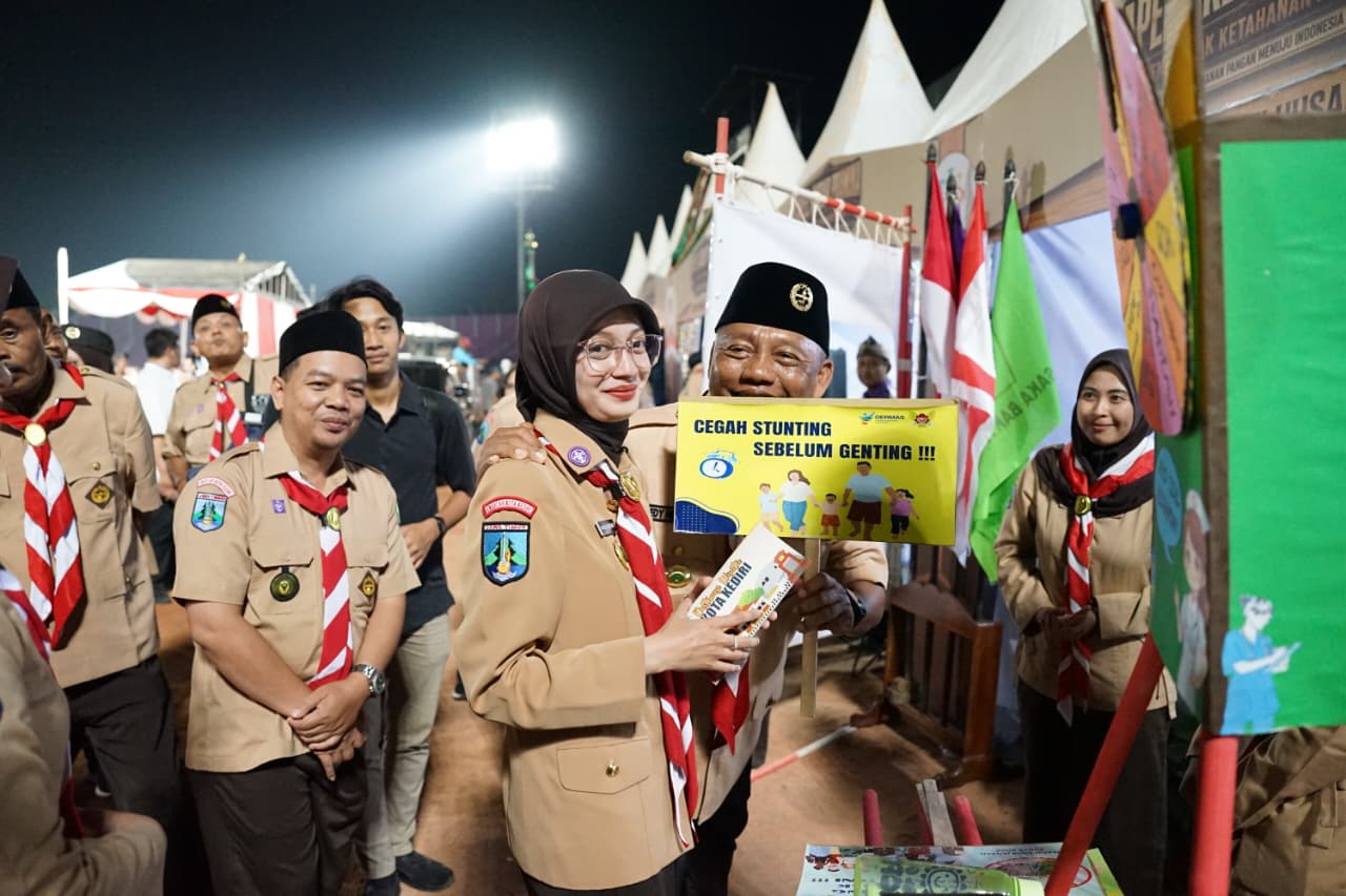 Apel Akbar 10.000 Pramuka, Mbak Wali Ajak Gerakan Pramuka Jadi Penggerak Ketahanan Pangan Menuju Indonesia Emas 2045