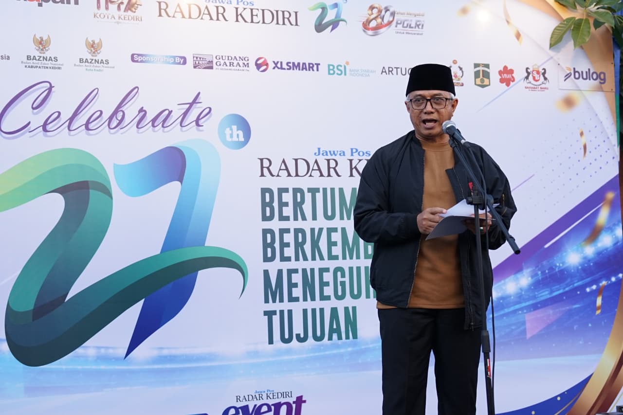 Hadiri HUT ke-27 Jawa Pos Radar Kediri, Gus Qowim Apresiasi Peran Media dalam Pembangunan Daerah