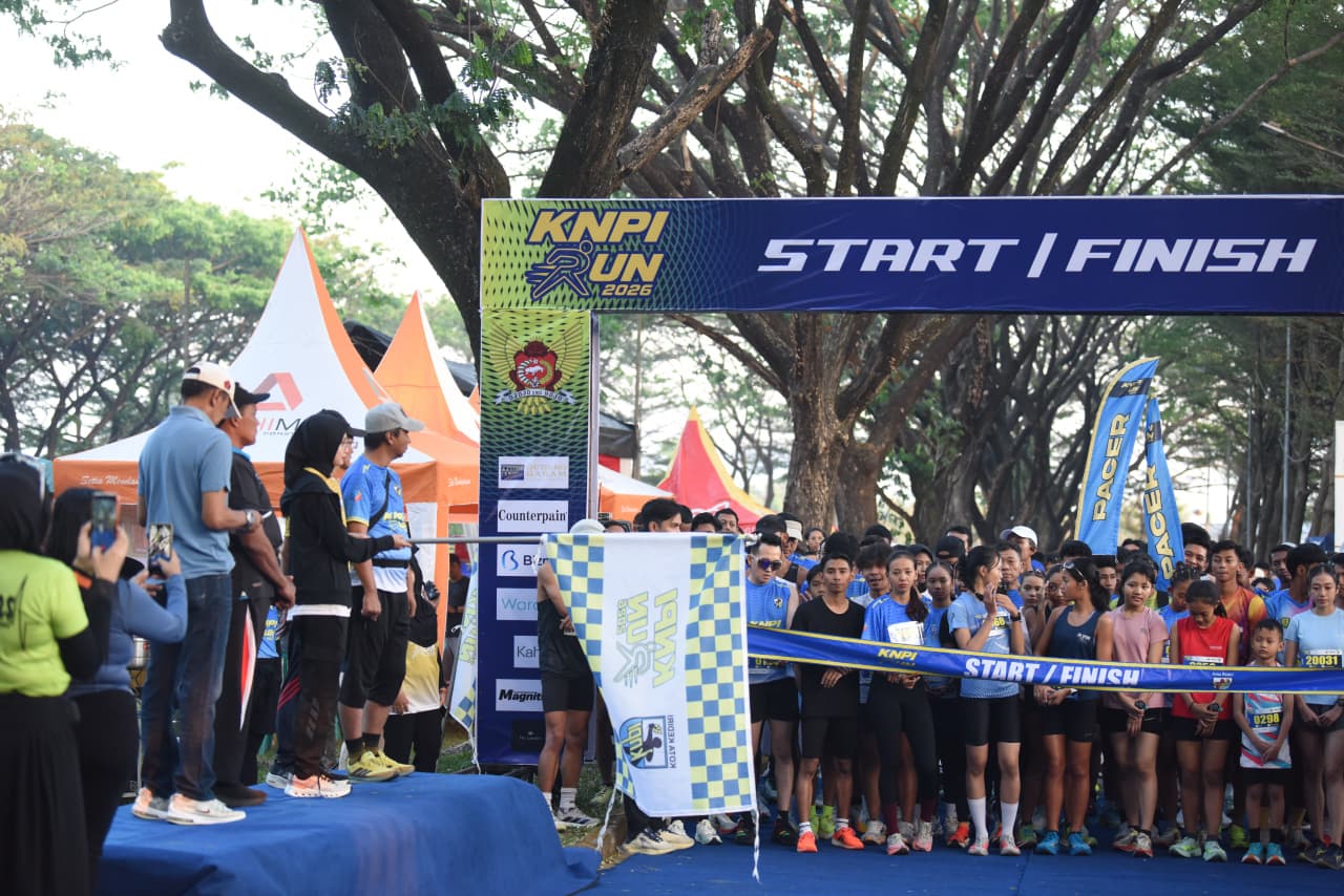 Mbak Wali Berangkatkan KNPI Run 2026, Ajak Pemuda Hidup Sehat dan Berprestasi