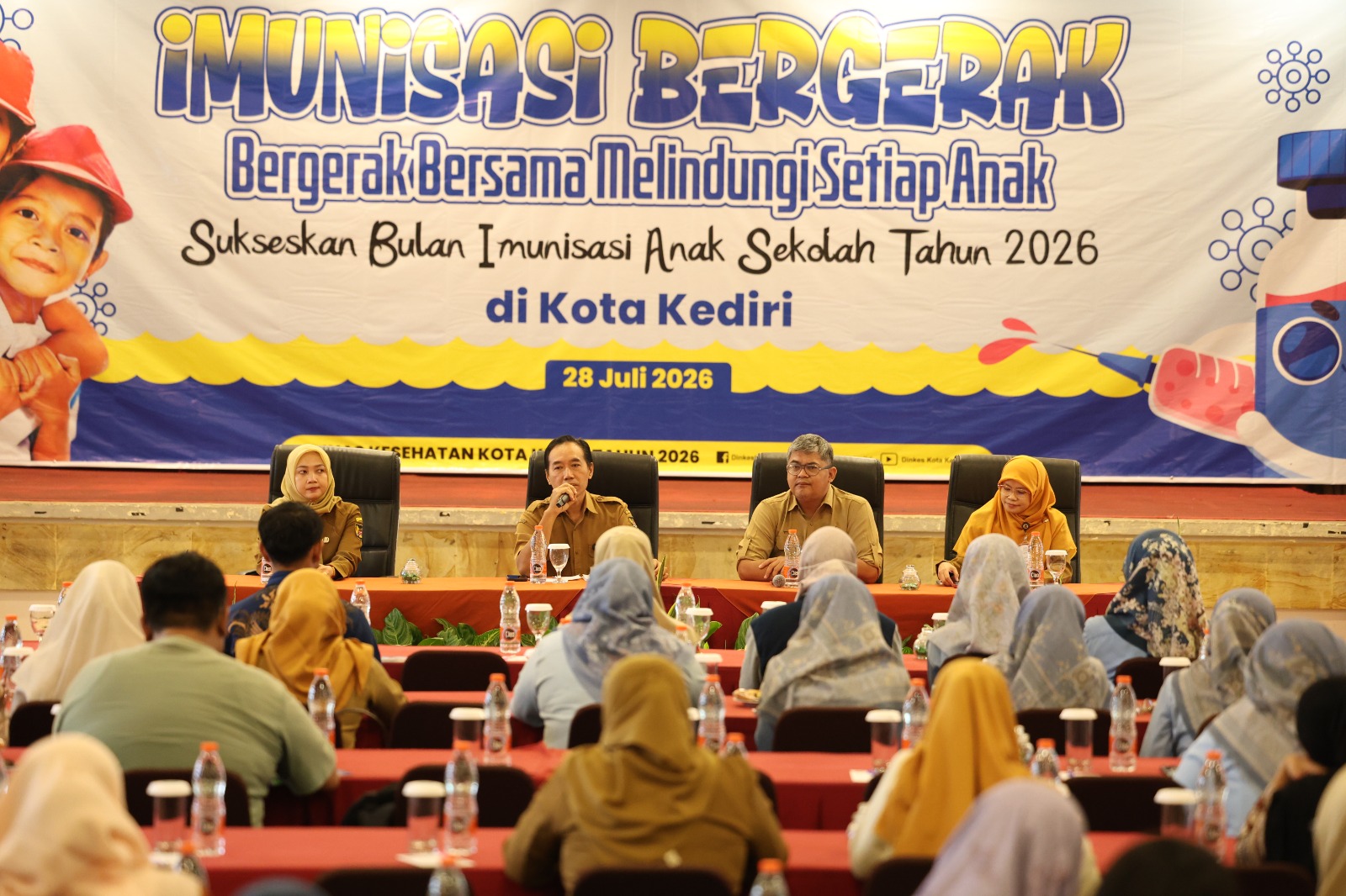 Tak Sekadar Suntik Vaksin, BIAS 2026 Jadi Gerakan Bersama Lindungi Anak Kota Kediri