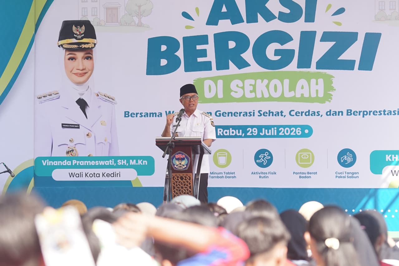 Aksi Bergizi di Sekolah, Gus Qowim Ajak Remaja Terapkan Pola Hidup Sehat