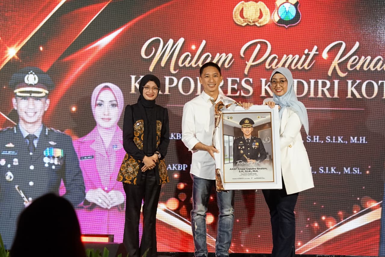 Malam Pamit Kenal Kapolres Kediri Kota, Mbak Wali Perkuat Sinergi dan Kolaborasi