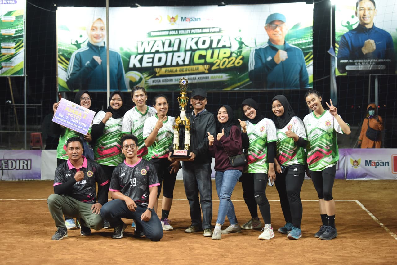 Jamsaren dan Ngampel Raih Juara Wali Kota Kediri Cup