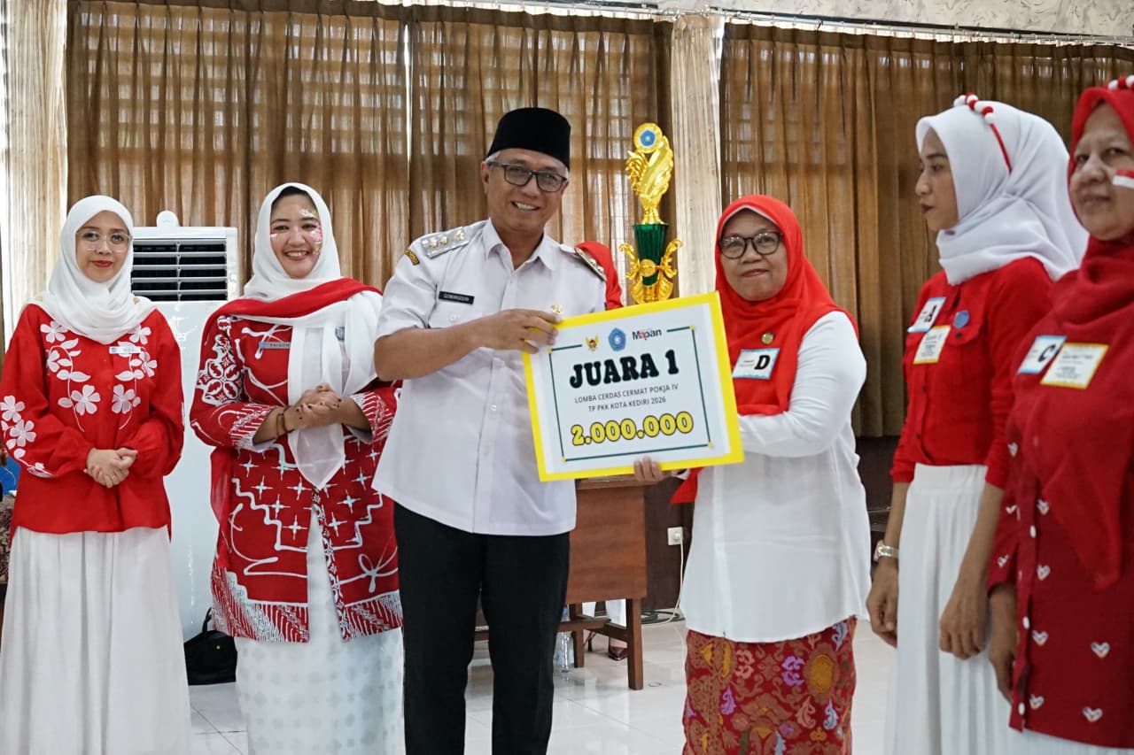 Kader Berkualitas Jadi Fondasi Keluarga Sehat, Gus Qowim Apresiasi Semangat Belajar Kader Pokja IV TP PKK Kota Kediri